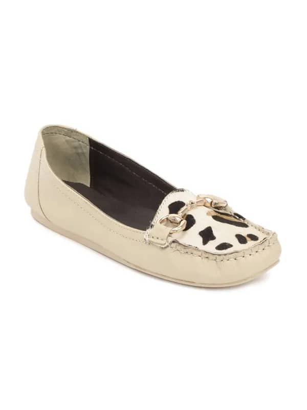 Carlton London Women Cream Shoes