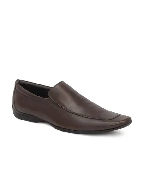 Carlton London Men Brown Formal Shoes