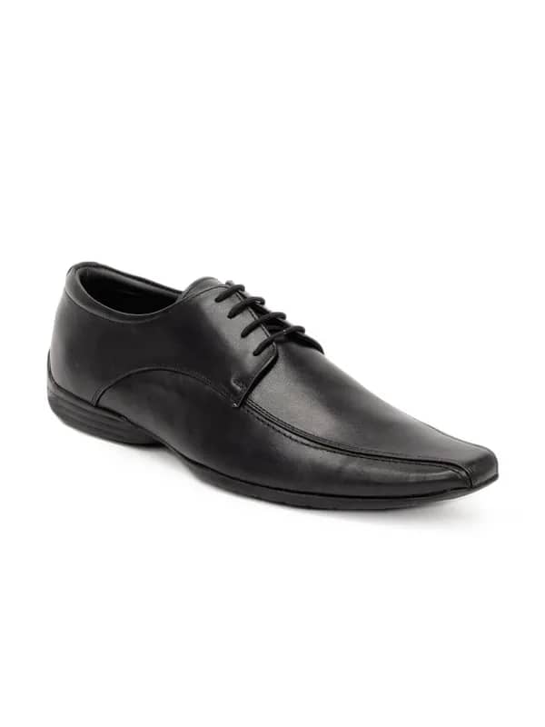 Carlton London Men Black Formal Shoes