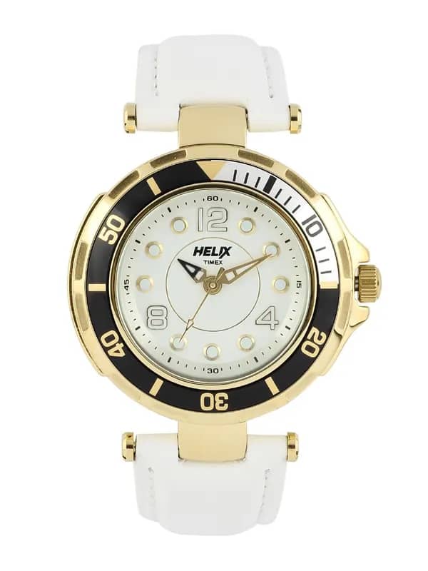 Helix Women White Watch