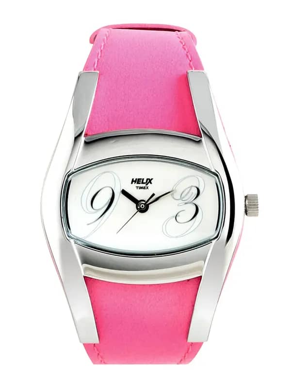 Helix Women White Dial Watch