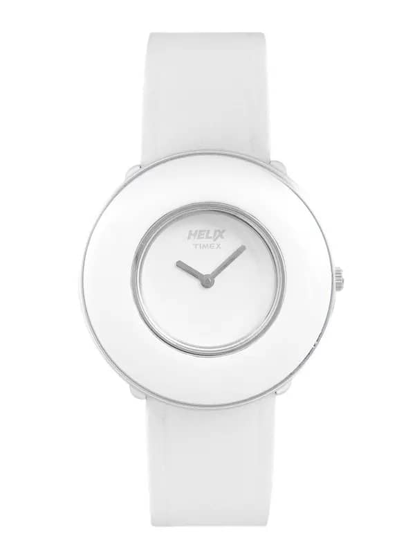 Helix Women White Dial Watch