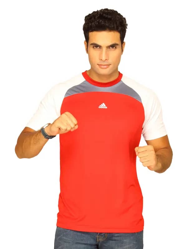 ADIDAS Men's Coffer Red T-shirt