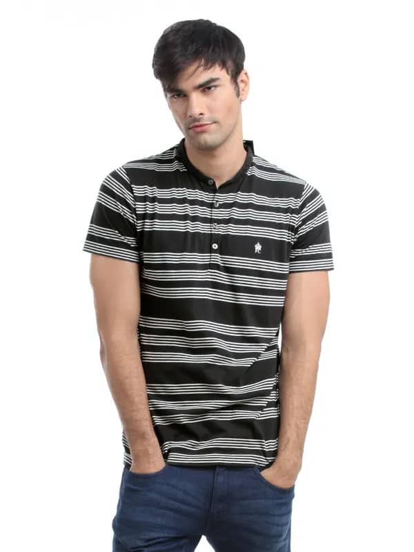 French Connection Men Navy Blue T-shirt