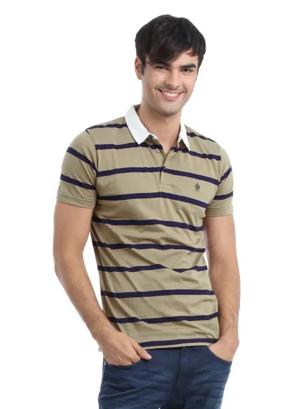 French Connection Men Brown T-shirt