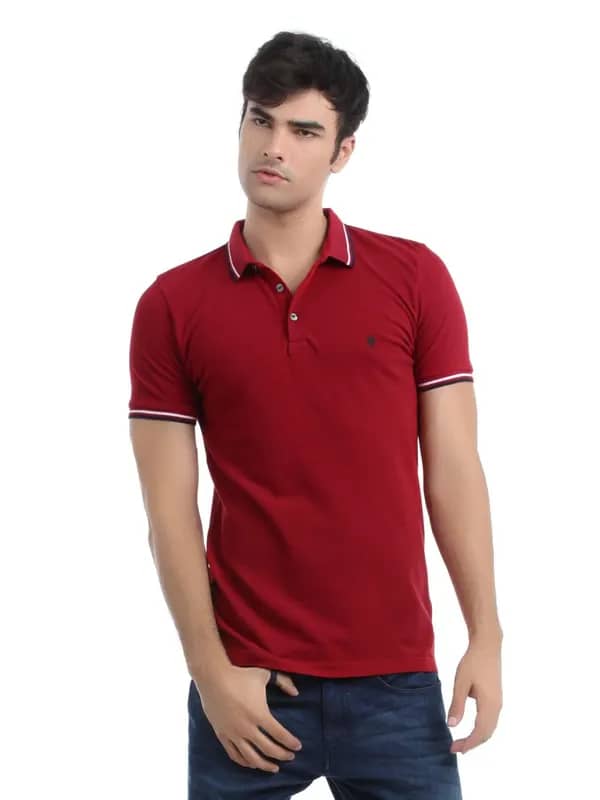 French Connection Men Red T-shirt