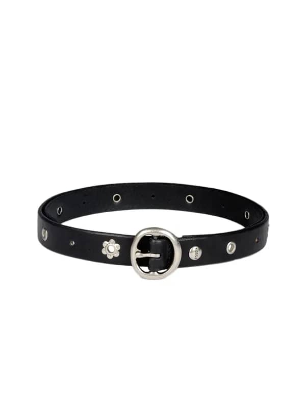 Fossil Women Black Belt