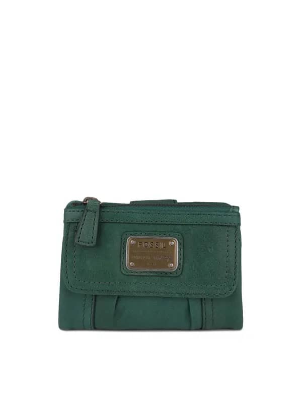 Fossil Women Green Wallet