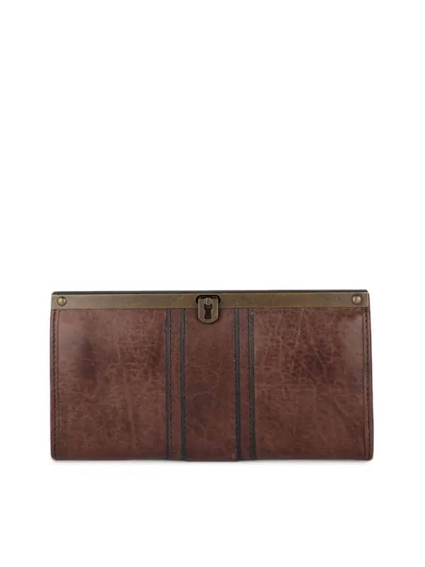 Fossil Women Brown Wallet