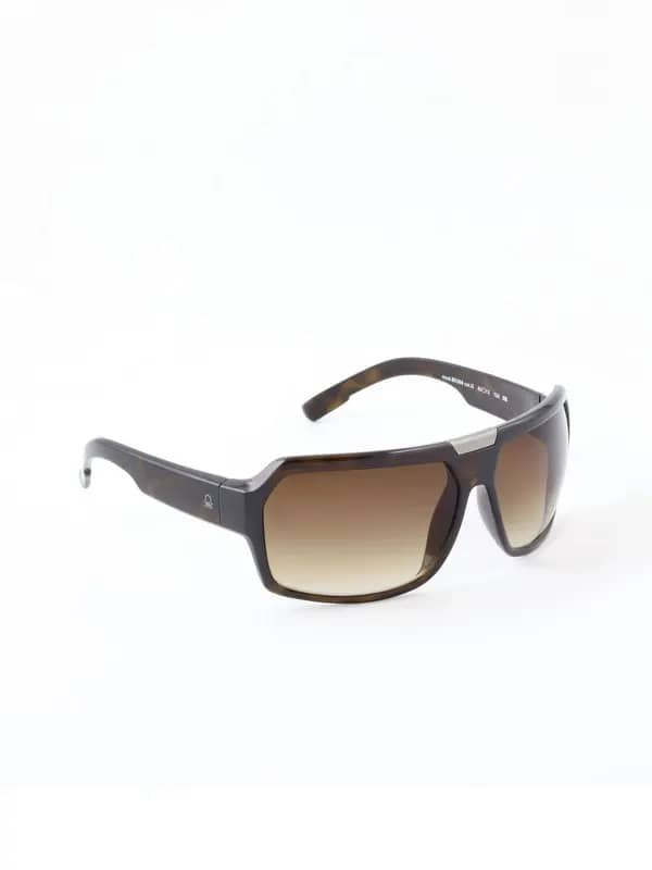 United Colors of Benetton Men Brown Sunglasses