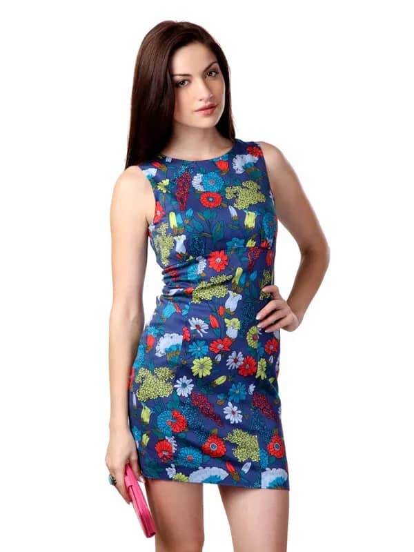 French Connection Women Blue Dress