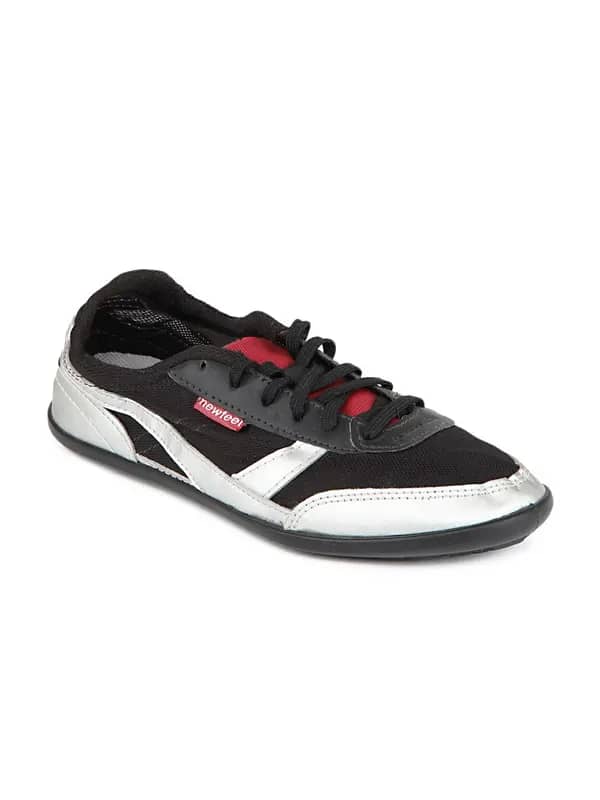 Newfeel Unisex Black Casual Shoes
