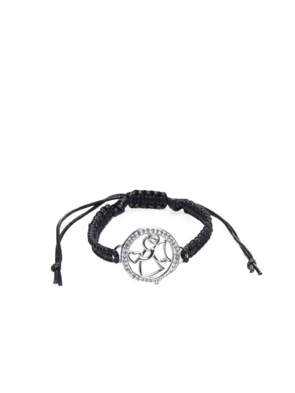 Lucera Women Black & Silver Bracelet