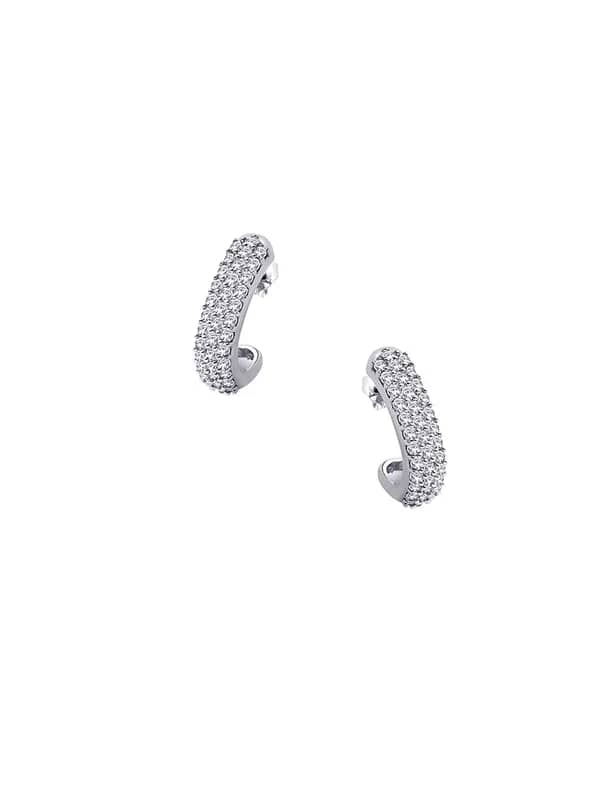 Lucera Women Silver Earrings