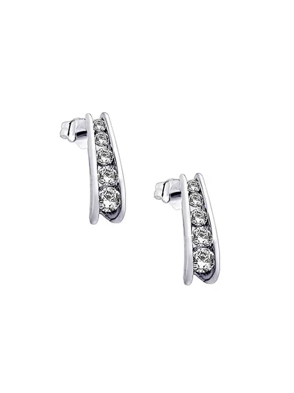 Lucera Women Silver Earrings