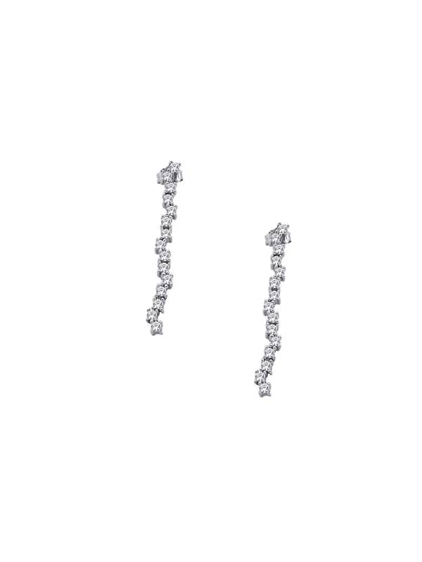 Lucera Women Silver Earrings