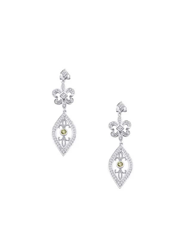Lucera Women Silver Earrings
