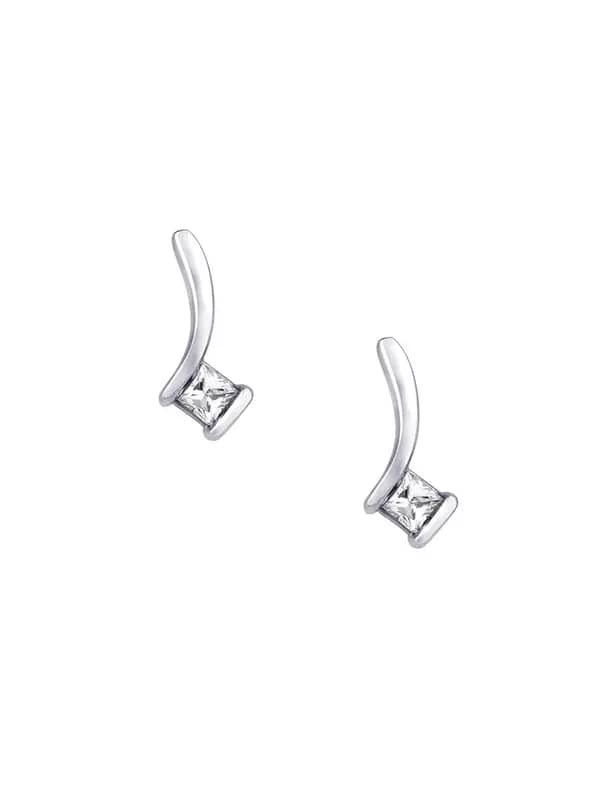 Lucera Women Silver Earrings
