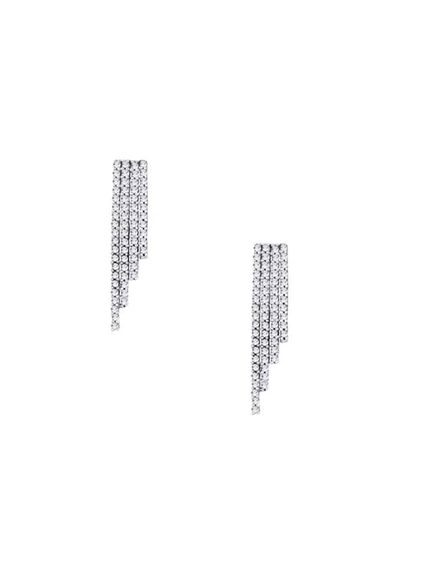 Lucera Women Silver Earrings