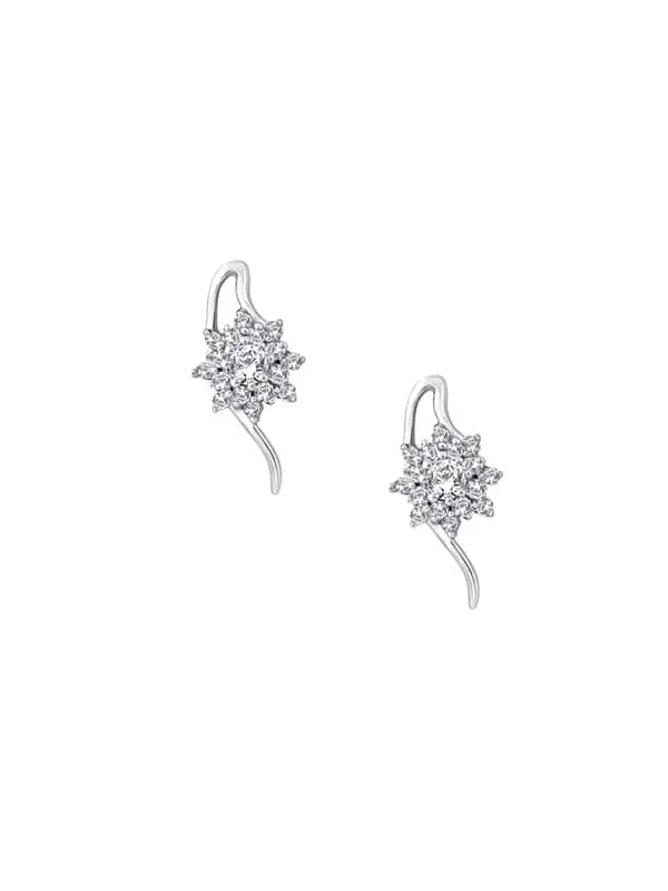 Lucera Women Silver Earrings