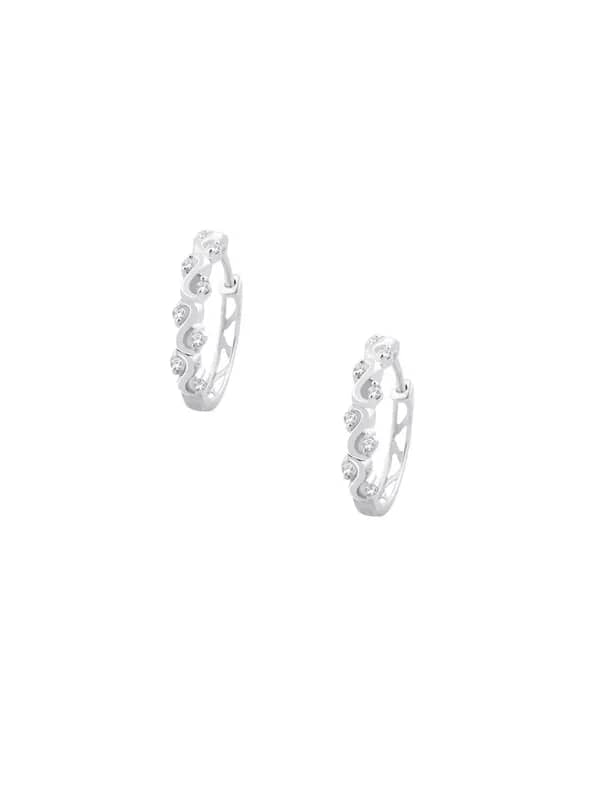 Lucera Women Silver Earrings