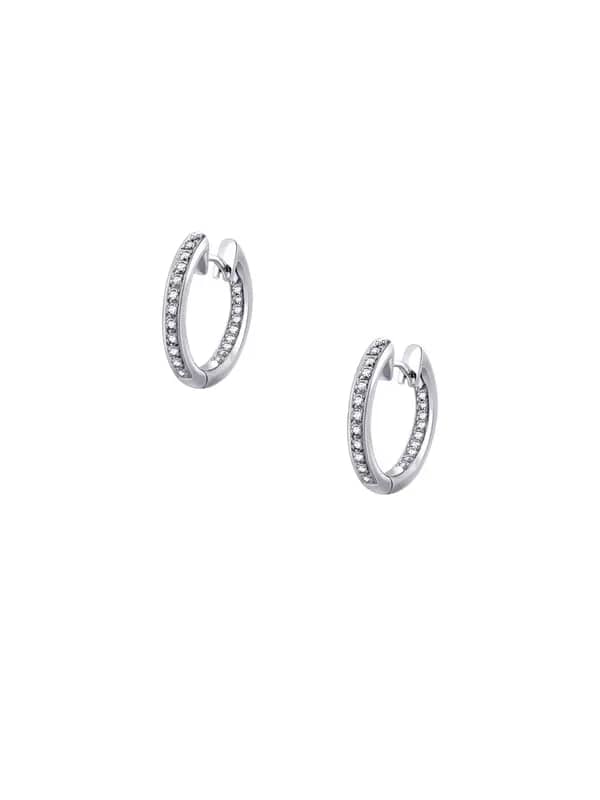 Lucera Women Silver Earrings