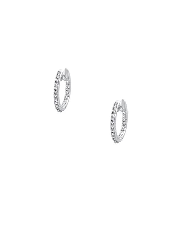 Lucera Women Silver Earrings