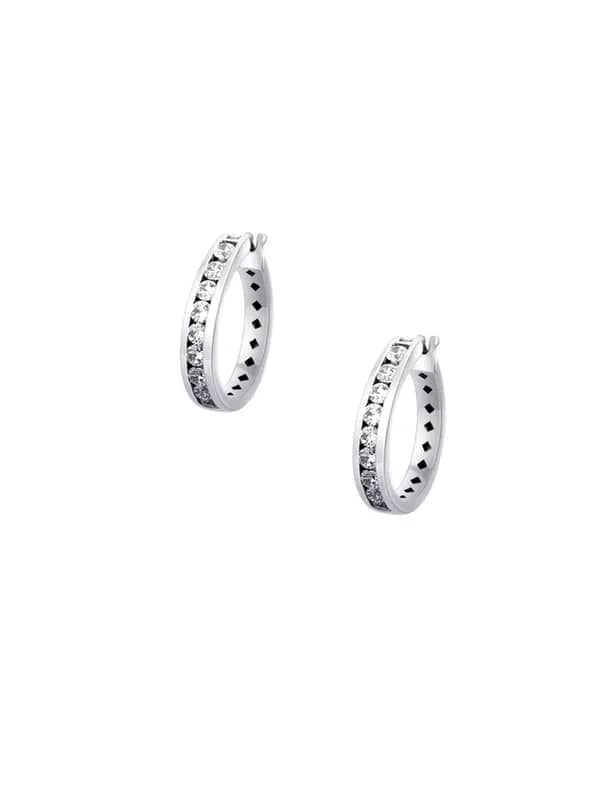 Lucera Women Silver Earrings