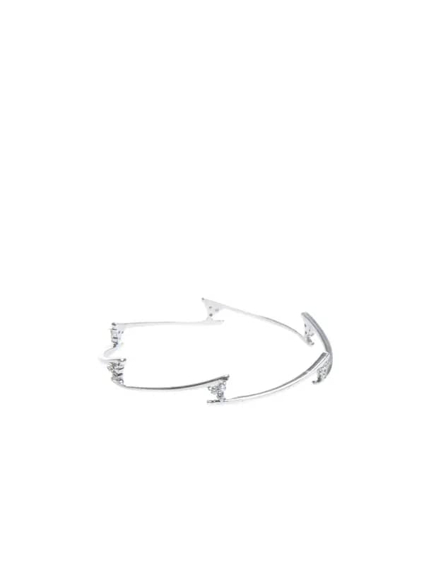 Lucera Women Silver Bangle