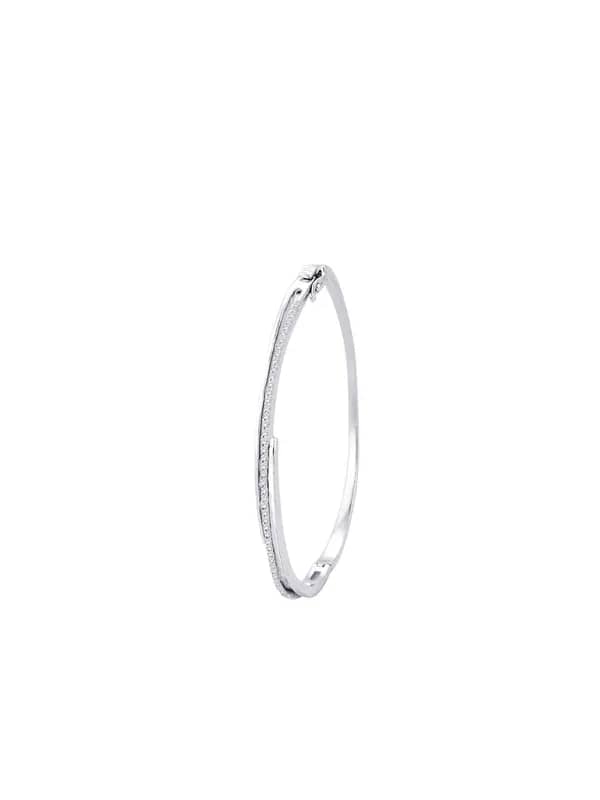 Lucera Women Silver Bangle