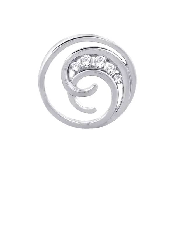 Lucera Women Silver Pendant with Chain