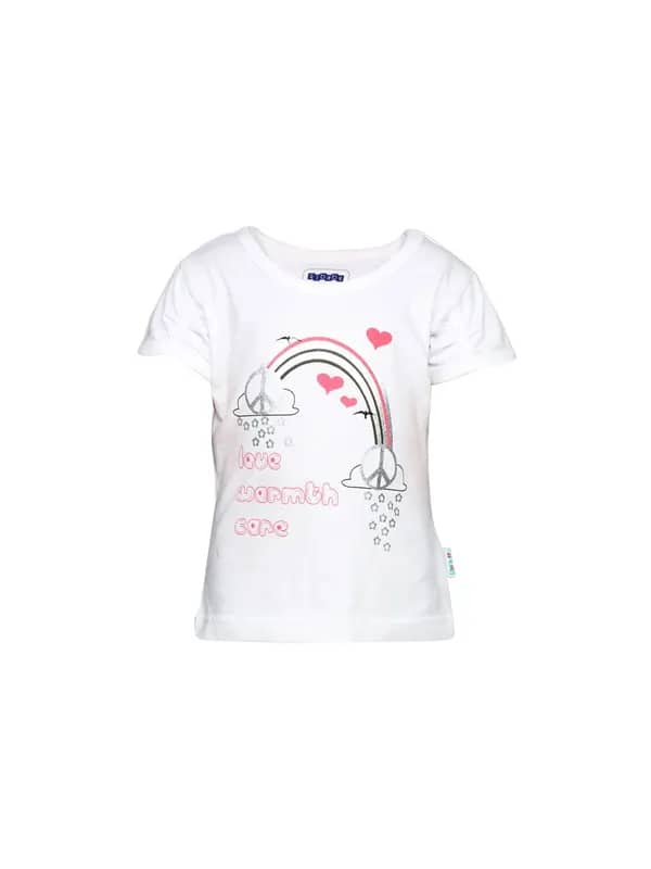 Gini and Jony Girl's Vollie White Infant Kidswear