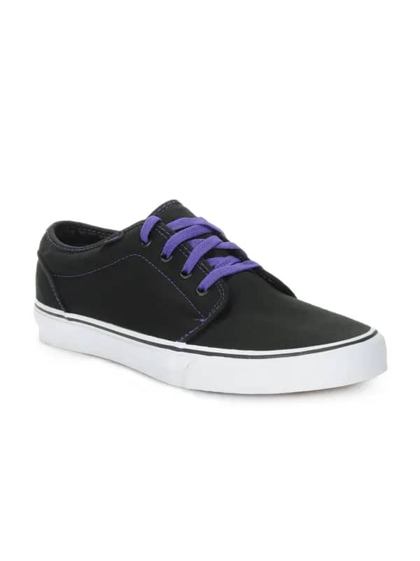 Vans Men Black Helliotrope Shoes