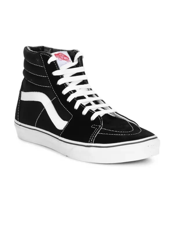 Vans Men Black Sk8-Hi Shoes