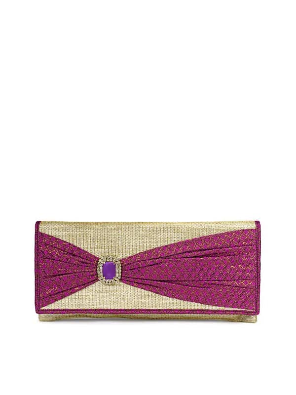 Rocia Women Gold Clutch