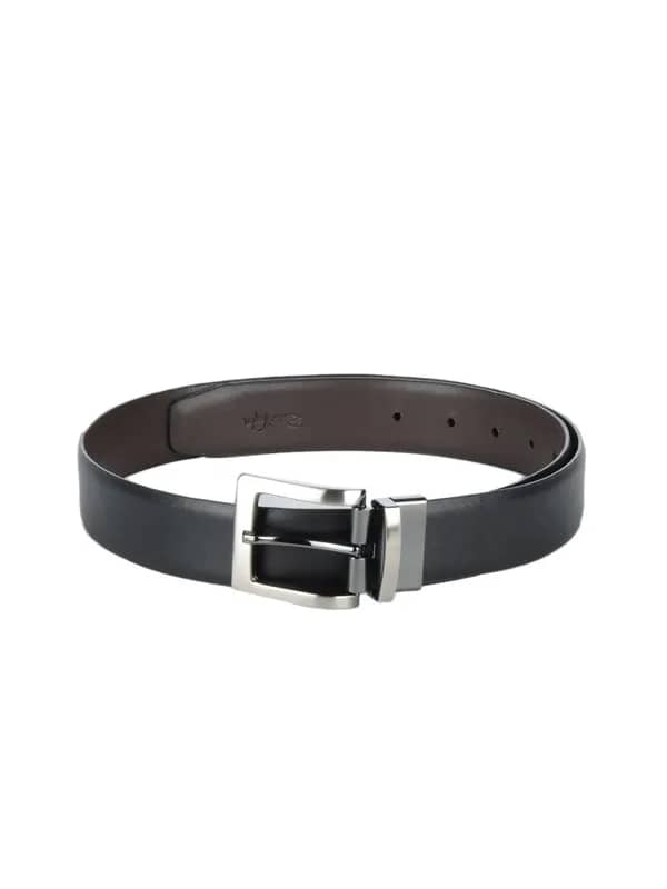 Reid & Taylor Men Black & Brown Reversible Belt