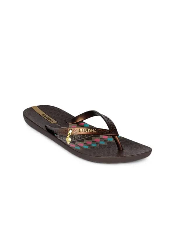 iPanema Women Brown Flip Flops
