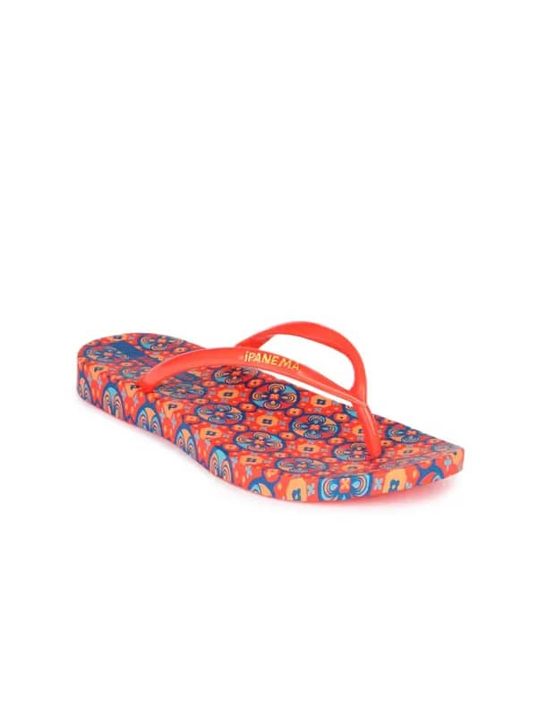 iPanema Women Orange Flip Flops