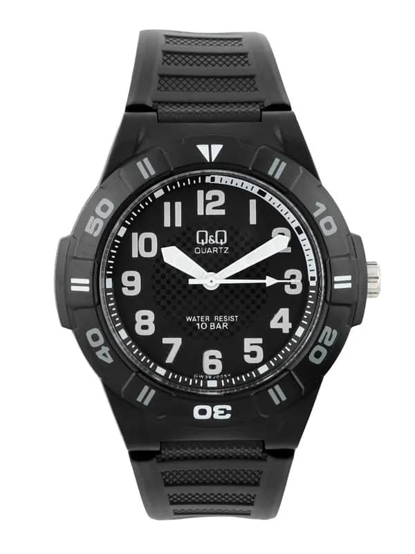 Q&Q Men Black Dial Analog Watch
