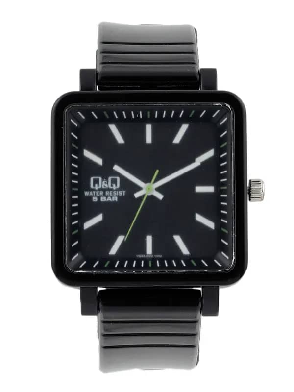 Q&Q Men Black Analog Watch