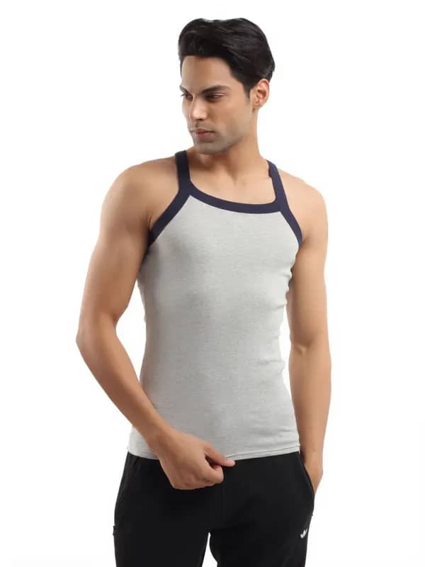 Hanes Men Grey Vest