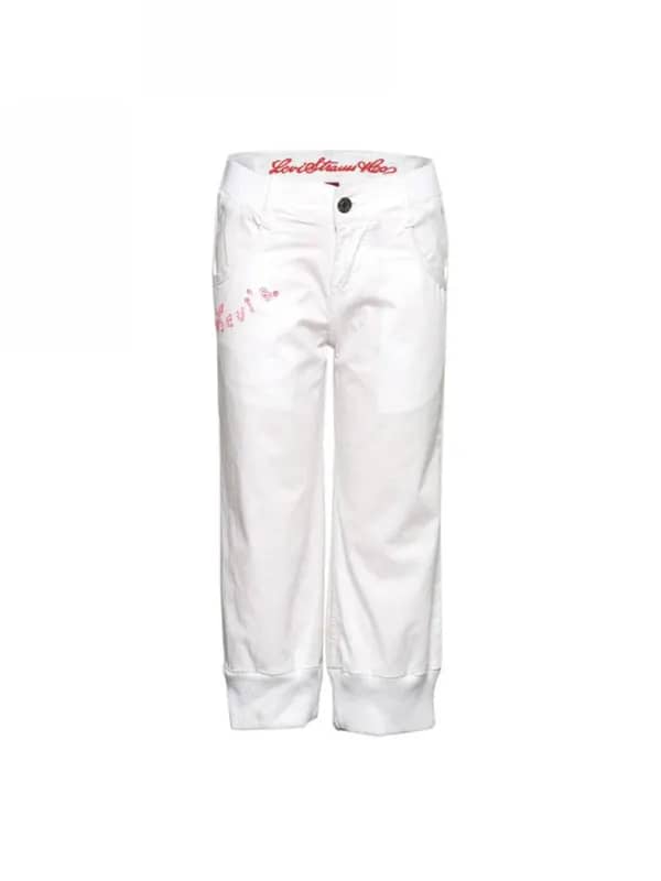 Levis Kids Girls Alicia White Capris