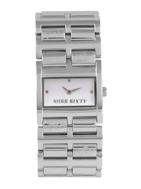 Miss Sixty Silver Dial Watch