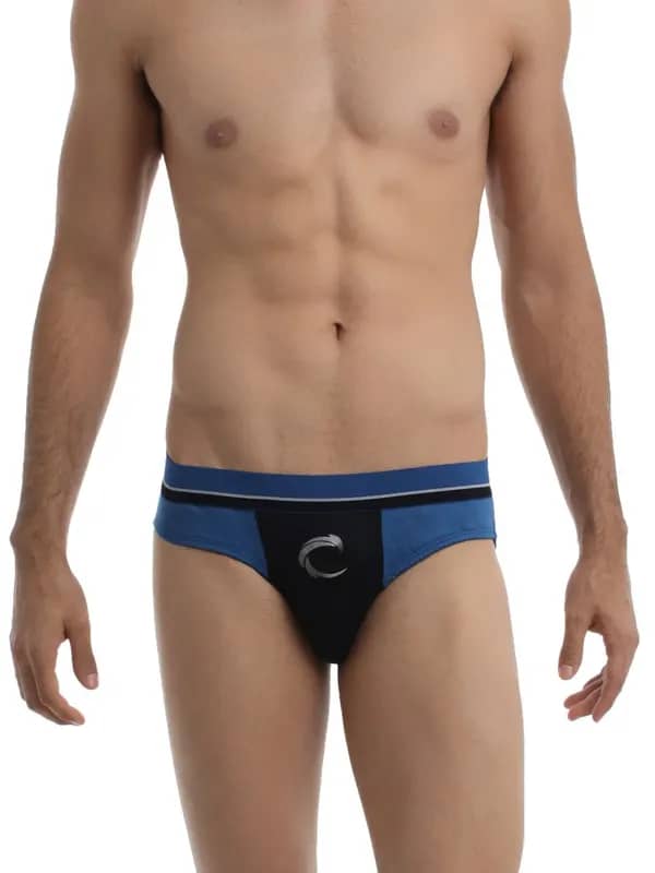 Chromozome Men Navy Blue Brief