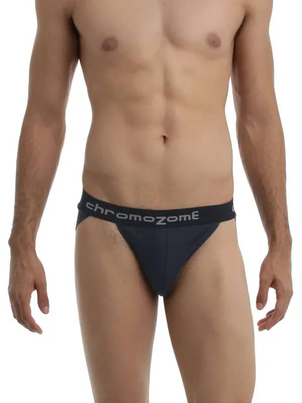 Chromozome Men Navy Blue Brief