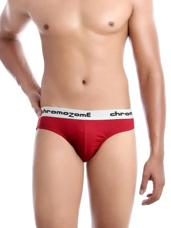 Chromozome Men Red Briefs