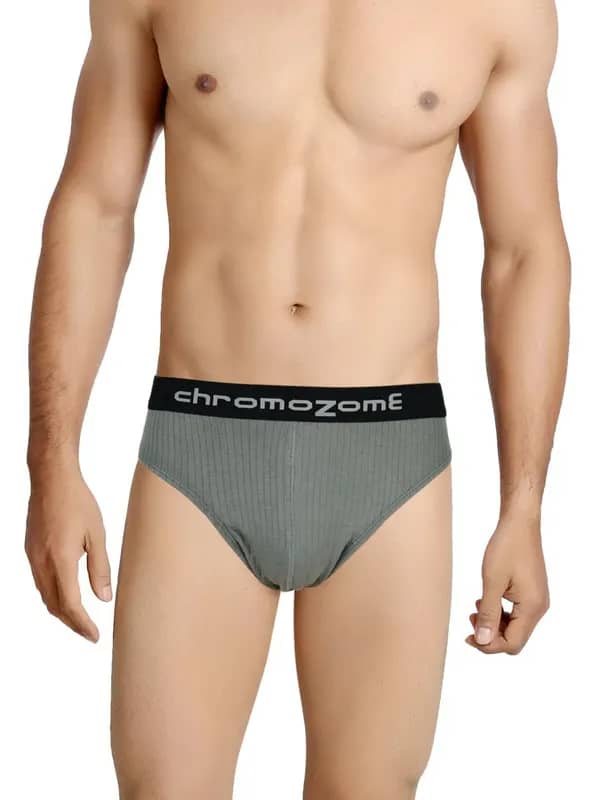 Chromozome Men Grey Brief
