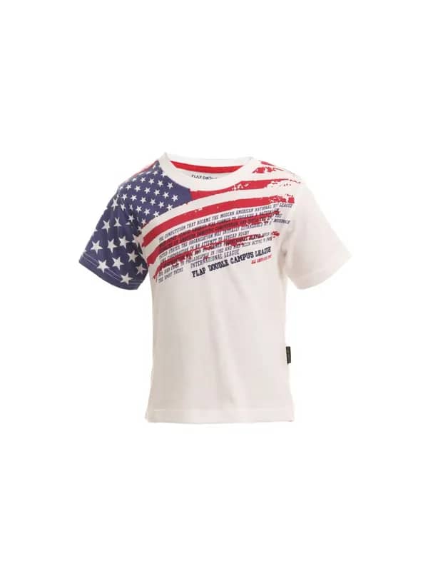 Doodle Boys white Printed T-Shirt