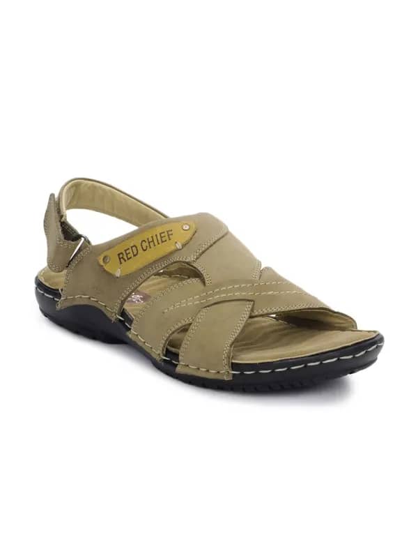 Red Chief Men Brown Sandals