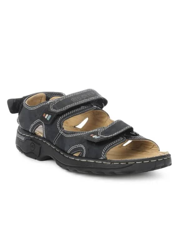 Red Chief Men Navy Blue Sandals